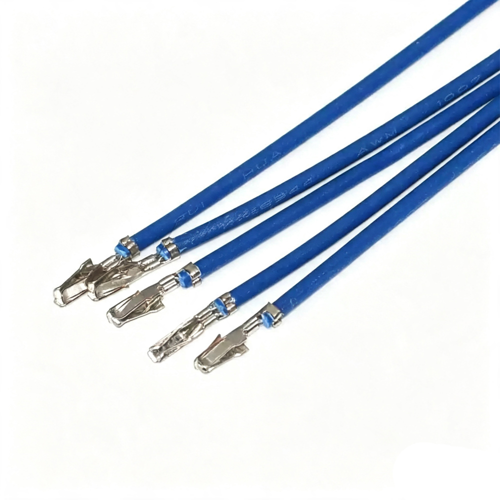 100pcs PHB2.0mmTerminal Wire Single Head Double Head Connection Wire Double Row With Lock Buckle Color Electronic Wire 100/150/200/300/500mm
