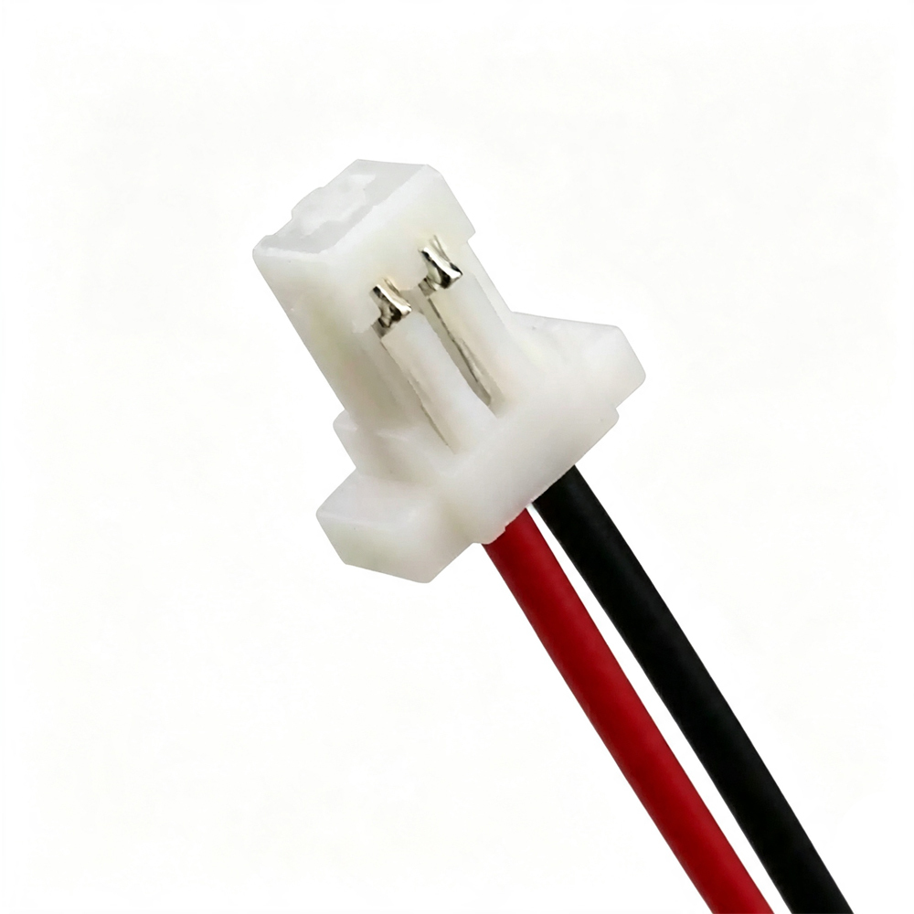 100 pieces SH1.0MM Terminal Connection Wires 2P-12P 100mm-500mm Single/Double-Ended 1571-30AWG Electronic Wires