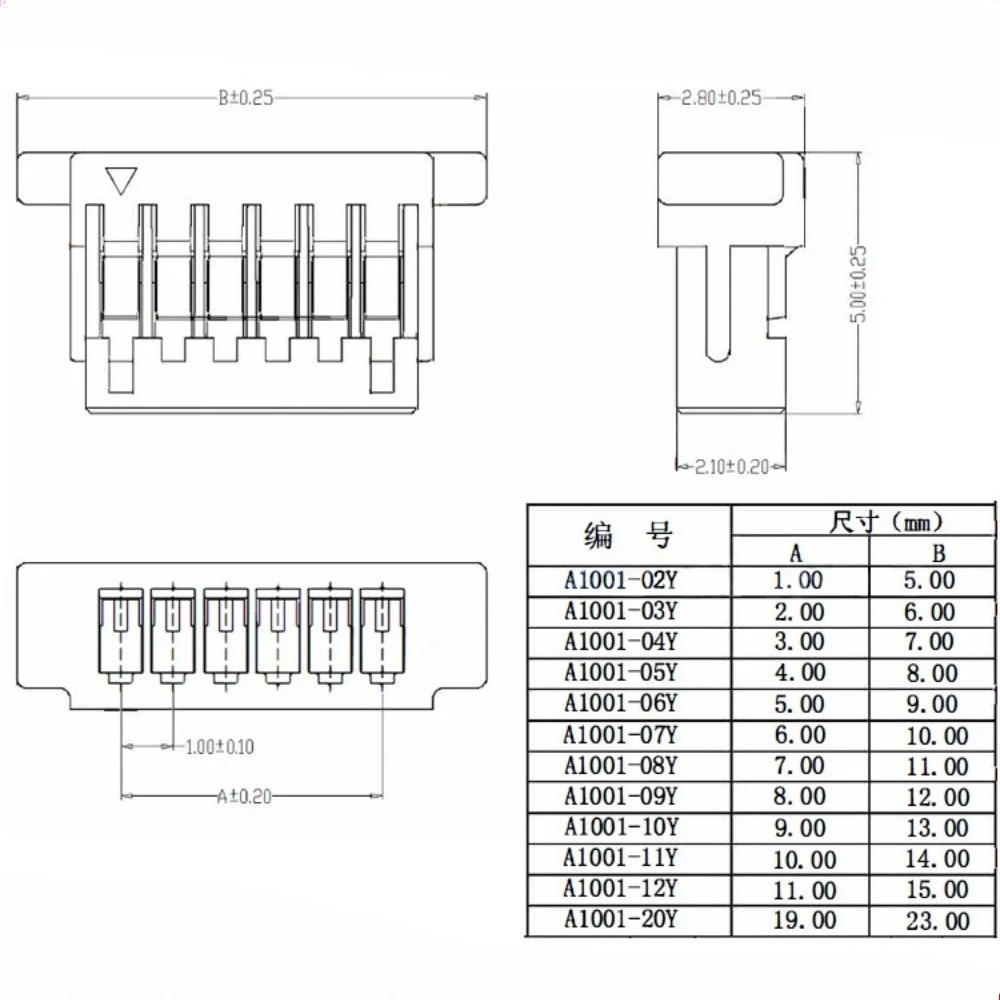 10PCS SH1.0mm Terminal Wire Spacing 1.0mm Single Head Double Head 30awg Color Electronic Connection Wire 10/15/20/30/50CM