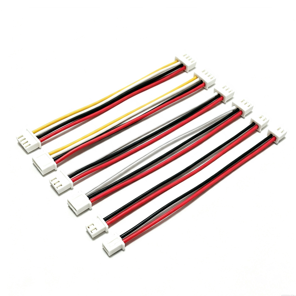 100pcs XH2.5 MM Spacing Terminal Wire 2P-12P Single/Double head Connection Wire electronic Plug Wire 100-500mm 22/26AWG