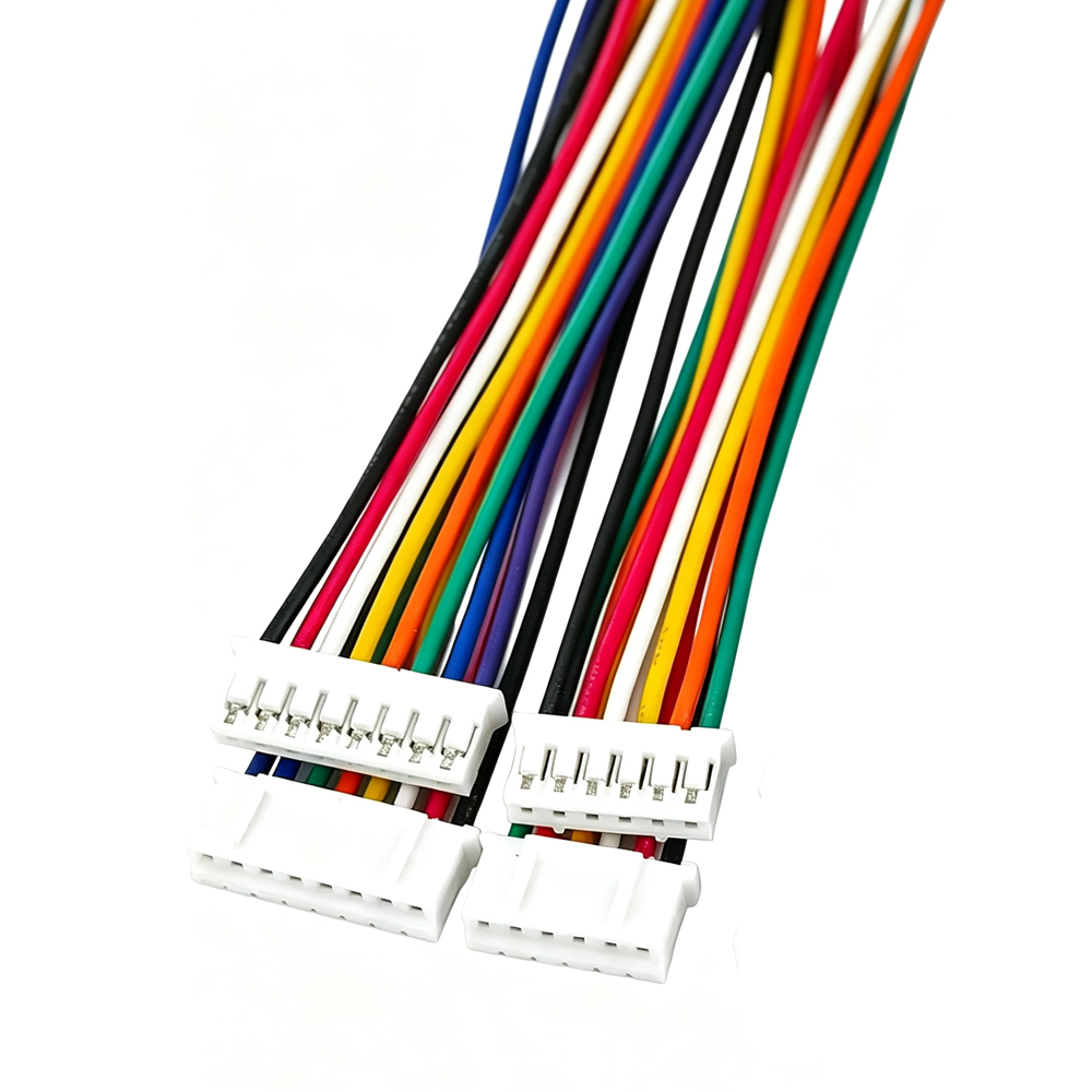 100PCS PH2.0mm Terminal Wire With 26AWG Single-Ended/Double-Ended Colored Electronic Wire 10/2030/50cm Connecting Cables