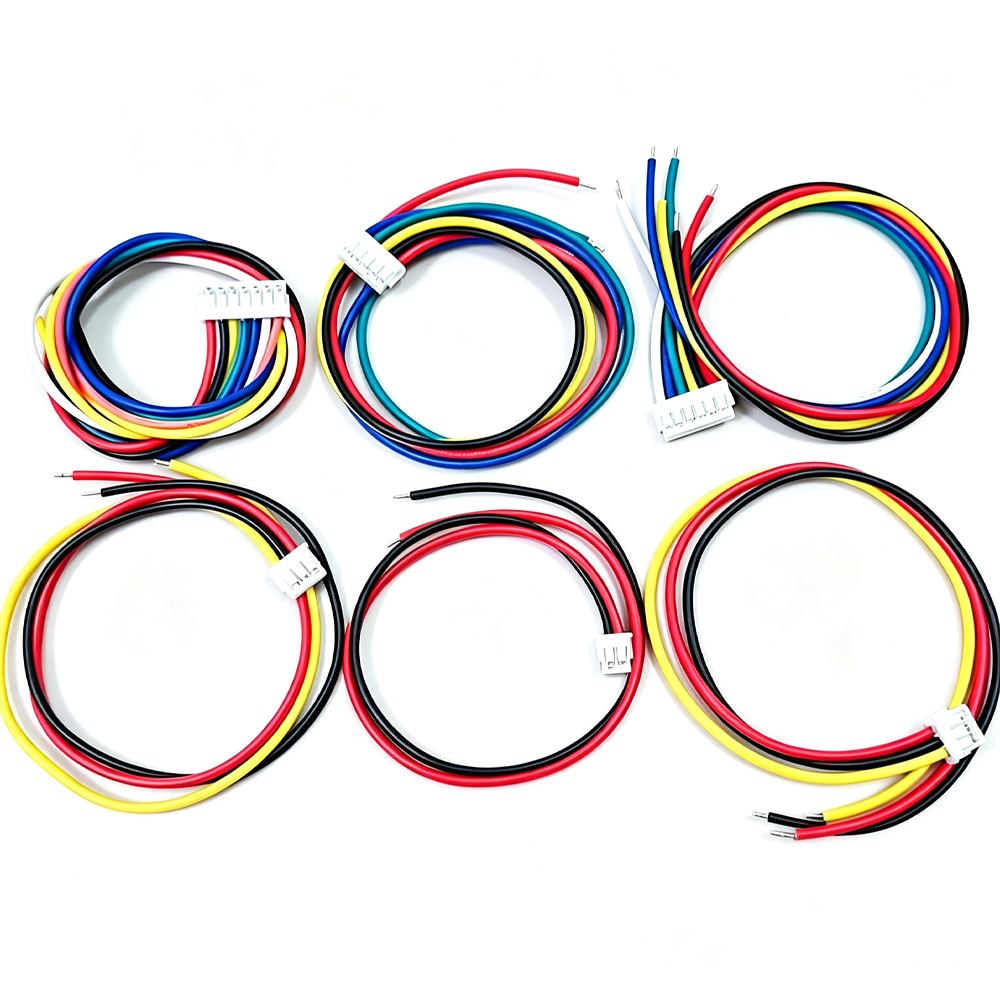 100pcs ZH1.5mm Terminal Wires 1.5mm Zpacing 28AWG Colored Electronic Wires  2P/3P/4P/ 5P/6P-12P Connections 10-50CM