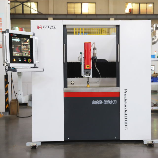 Fully Enclosed Ultra Precision CNC Waterjet Cutting Machine