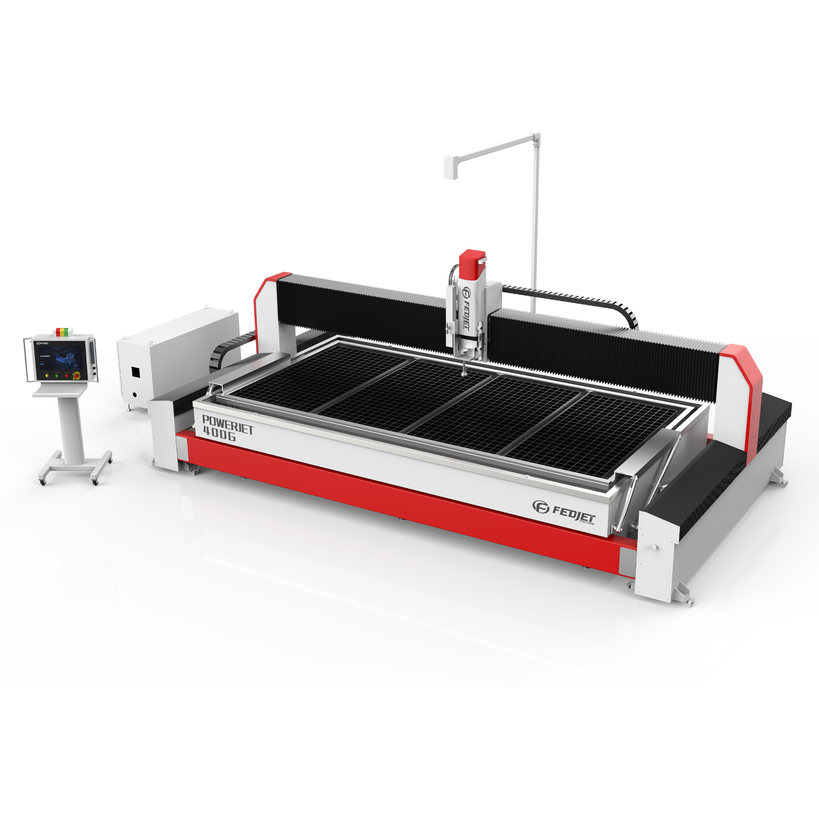 Heavy-Duty Gantry Waterjet Cutting Machine for Marble & Stone,Best Waterjet Cutting Machine Manufacturer in China | Fedjet Water Jet Cutting Machine for Sale