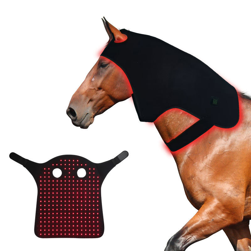 Horse head red light therapy device