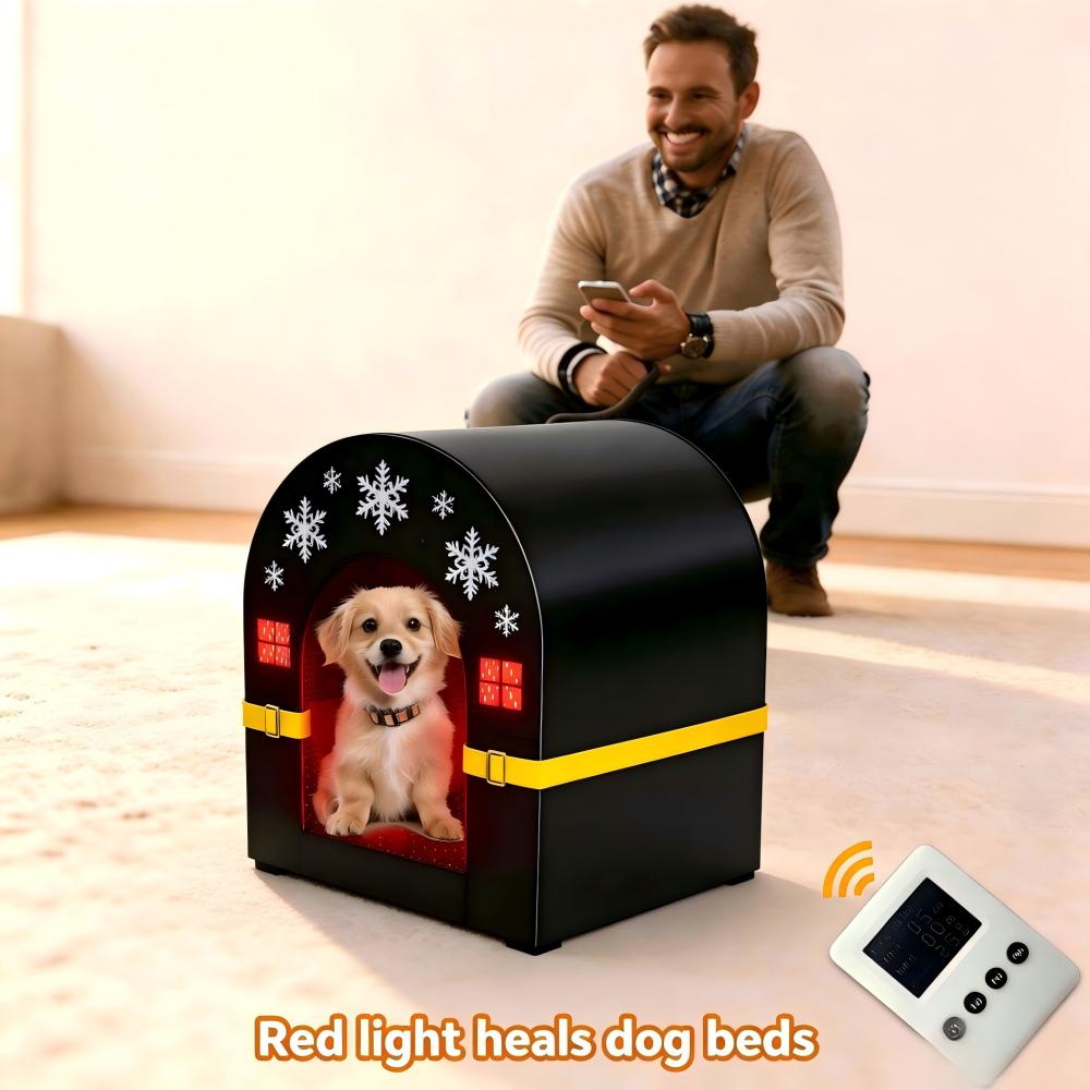 Pet red light treatment house
