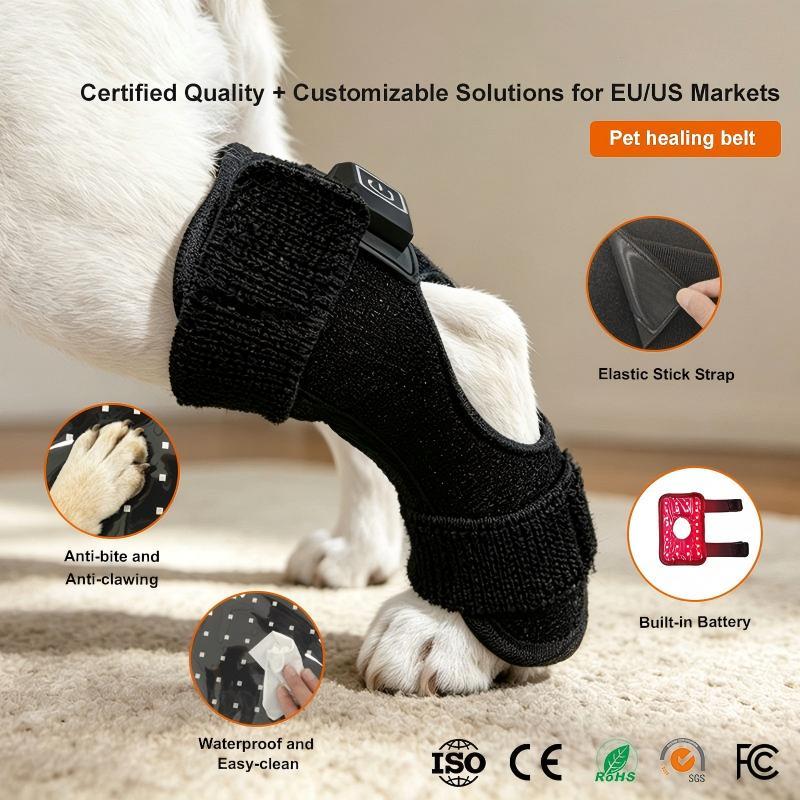 Pet red light therapy boots