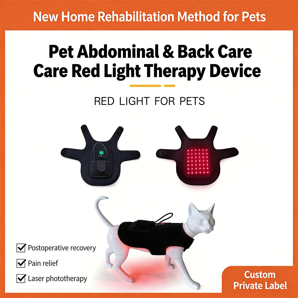 Red light therapy device for cats and puppies