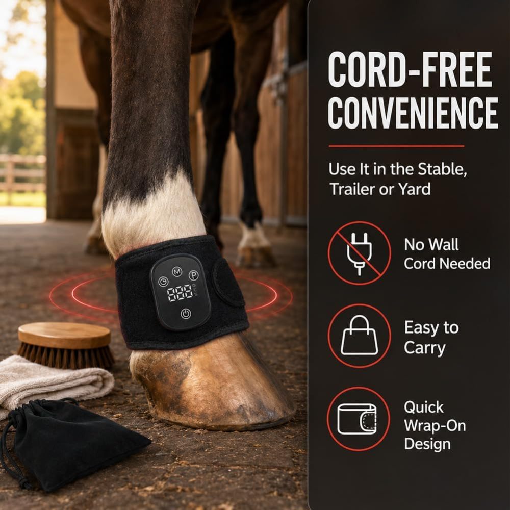 Equine Red Light Therapy Wrap for Horse