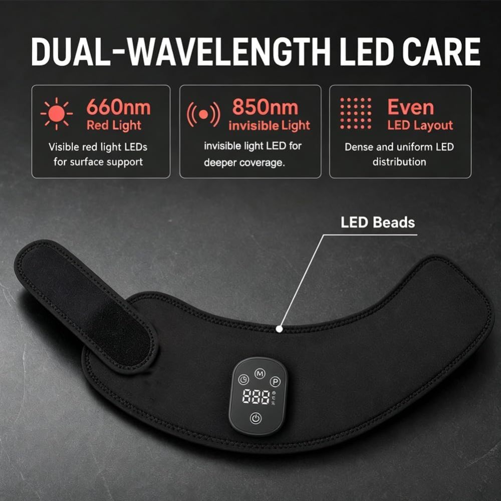 Equine Red Light Therapy Wrap for Horse