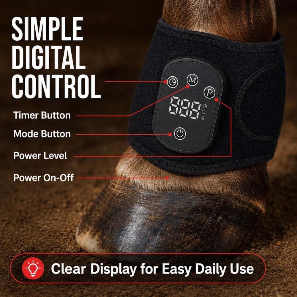 Equine Red Light Therapy Wrap for Horse