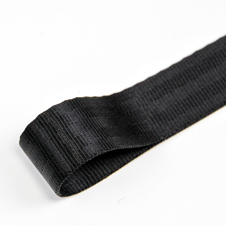 25mm Car Seat Black Nylon Webbing