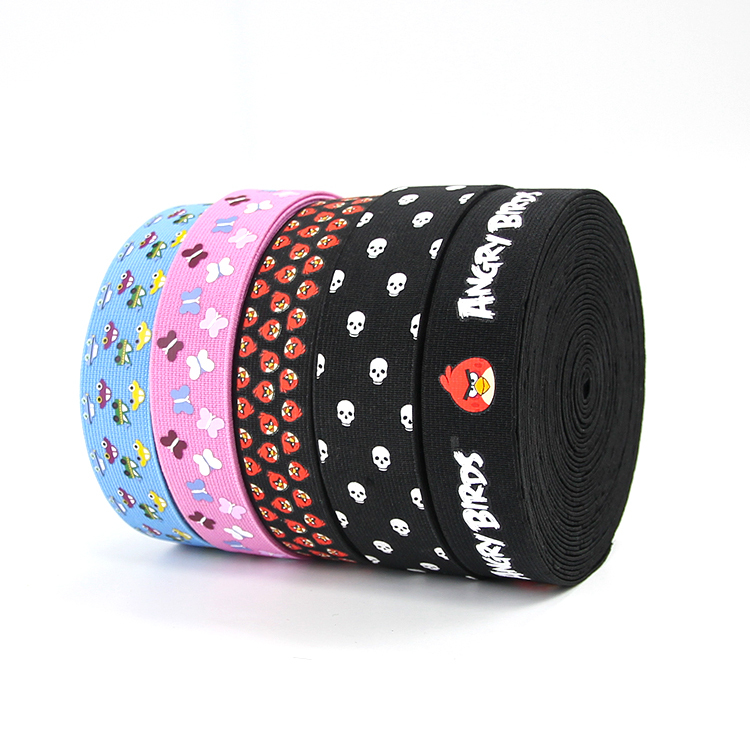Cartoon Screen Printed Elastic Band