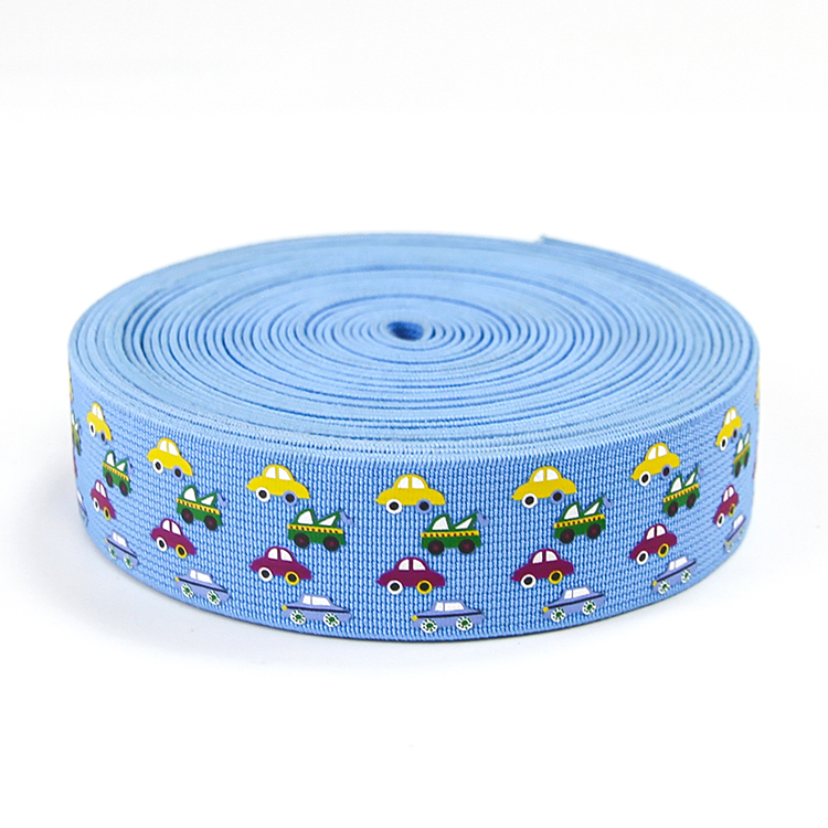Cartoon Screen Printed Elastic Band