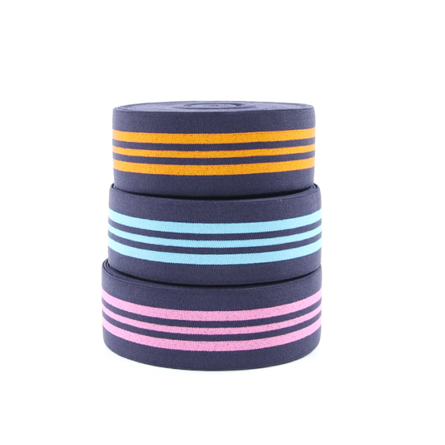 Colored Stripe Elastic Band