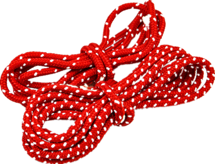 4mm White Dot Aramid Rope