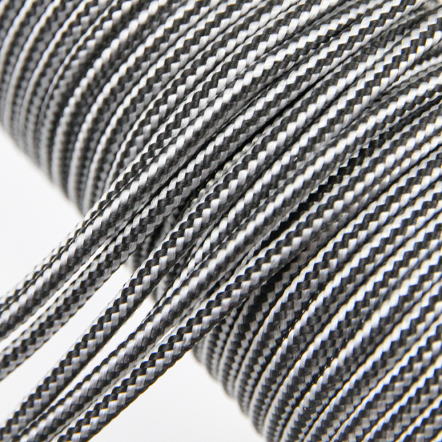 Black And White Polypropylene Rope