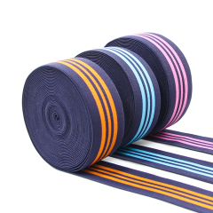 Colored Stripe Elastic Band