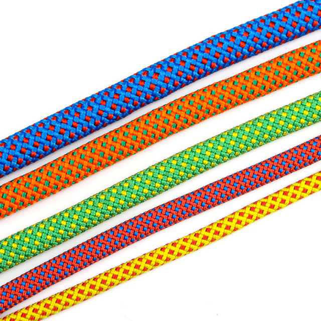 High strength polyester safety rope 8mm outdoor expansion climbing aid rope survival rope high altitude operation safety rope