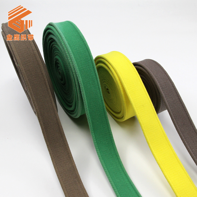 Beaded multi-color polyester cotton fabric belt with thickened waistband, canvas bag, backpack, luggage, polyester cotton fabric belt accessories