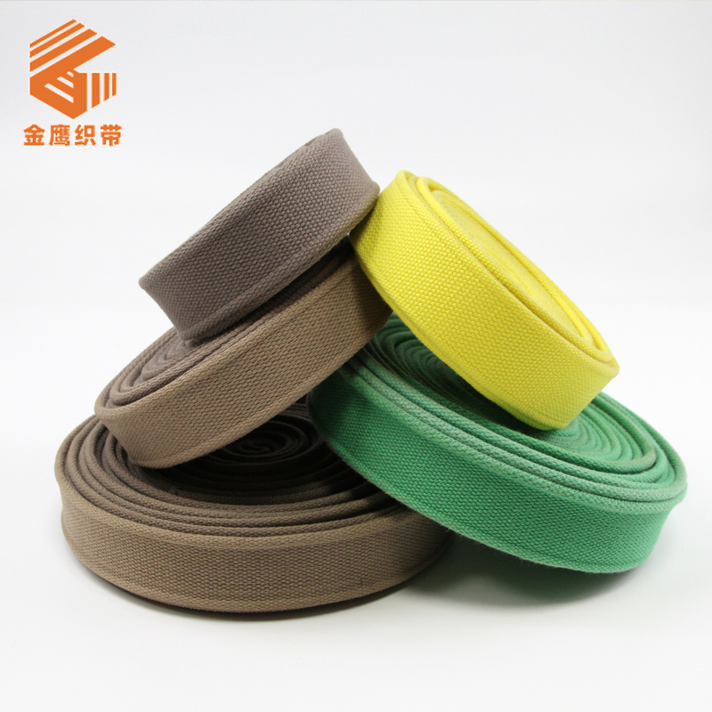 Beaded multi-color polyester cotton fabric belt with thickened waistband, canvas bag, backpack, luggage, polyester cotton fabric belt accessories