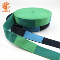 Polyester double-layer hollow imitation cotton thickened multi-color ribbon