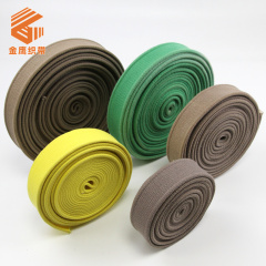 Beaded multi-color polyester cotton fabric belt with thickened waistband, canvas bag, backpack, luggage, polyester cotton fabric belt accessories