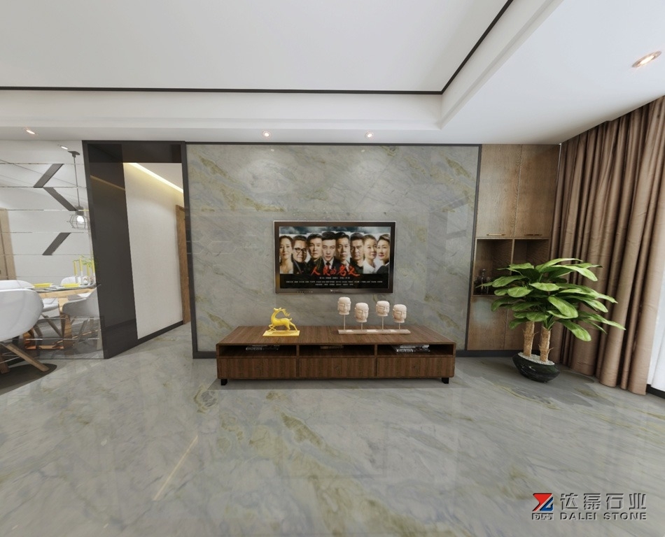 Polished Seaweed Green Marble Big Slabs China Wholesale