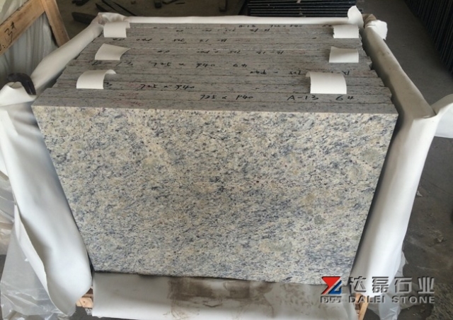 Giallo Santa Cecilia Granite Tiles For Kitchen Countertop