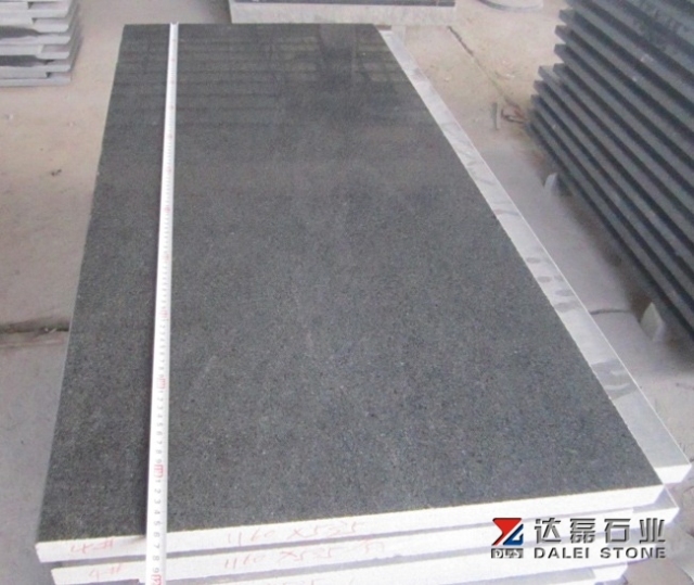 Darker Granite Tiles G654 Top and One long Polished