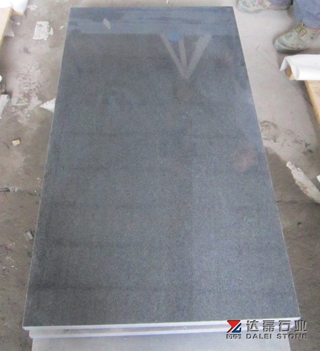 Darker Granite Tiles G654 Top and One long Polished