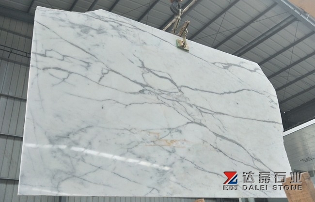 Calacatte White Marble Big Slab Polished China Factory