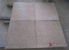 Rusty Yellow G682 Granite Tiles Flamed Finish