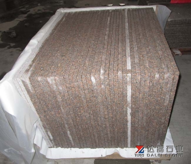 G648 Granite Tiles Flamed Finish For Floor Tiles