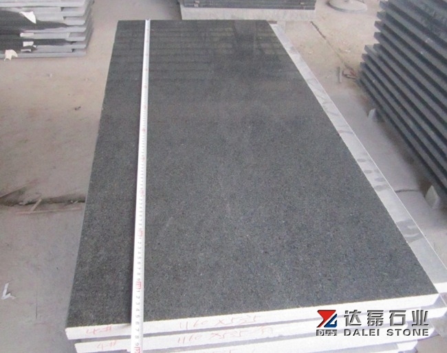 Impada Dark G654 Granite Tiles Stone Cladding Building