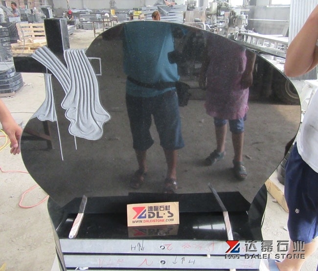Shanxi Black Headstone Tombstone On Sale