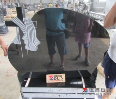 Shanxi Black Headstone Tombstone On Sale
