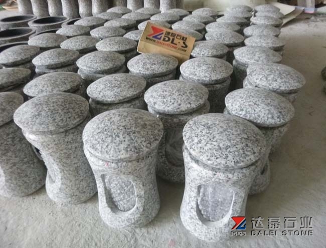 Granite Tombstone Gravestone Monument Vase
