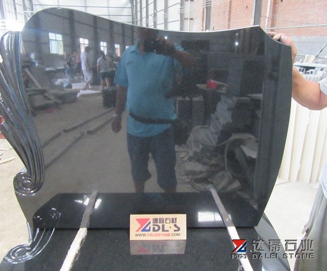 Shanxi Black Headstone Tombstone On Sale