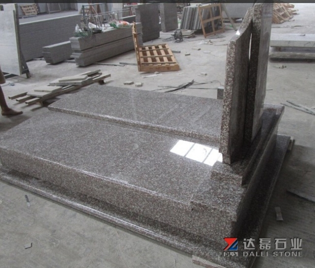 G664 Granite Tombstone Gravestone Monument