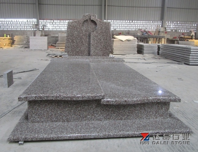 G664 Granite Tombstone Gravestone Monument