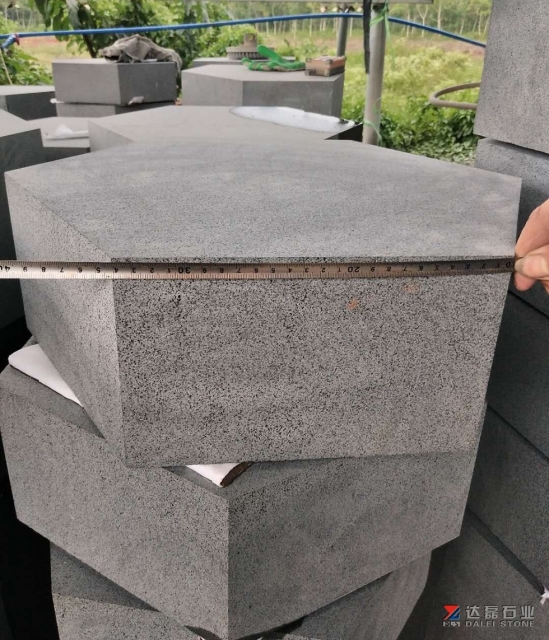 Hainan Blue Basalt Paving Stone Wholesale From Dalei Stone