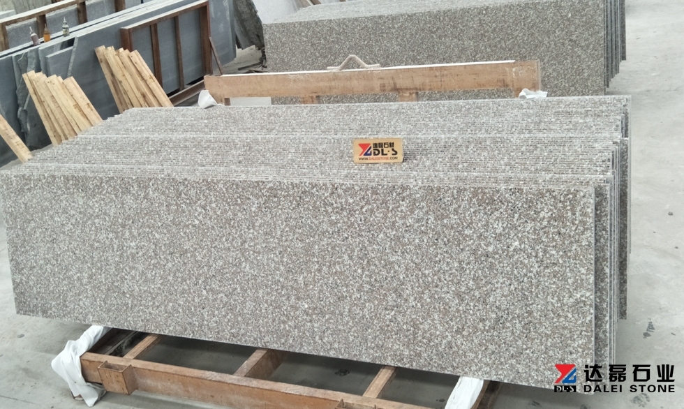 G664 Granite Countertops Flat Edge Brown Granite Wholesale