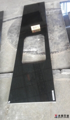 China Black Countertops With Basin Hole Cutting Wholesale Dalei Stone