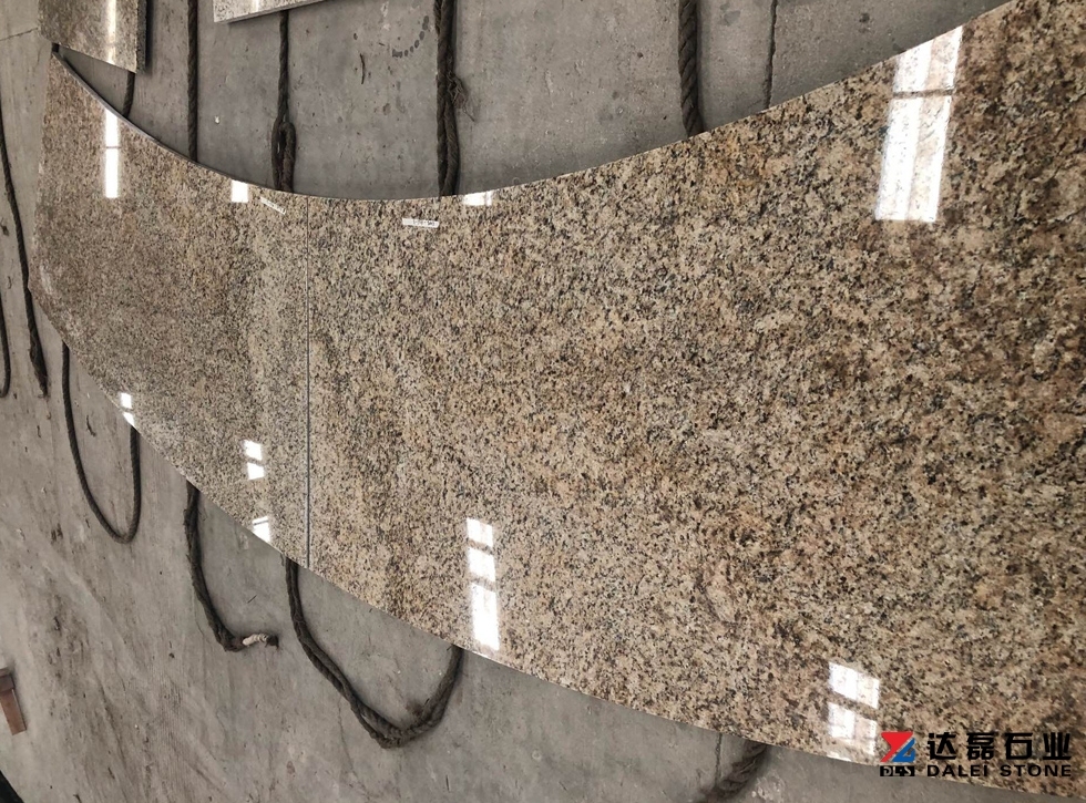 Dalei Stone Wholesale Giallo Ornamental Countertops Golden Color