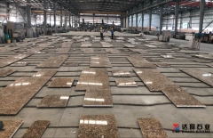 Dalei Stone Wholesale Giallo Ornamental Countertops Golden Color