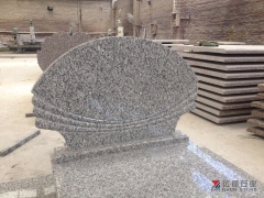 Swan Blue Granite Tombstone Monuments to Poland Market
