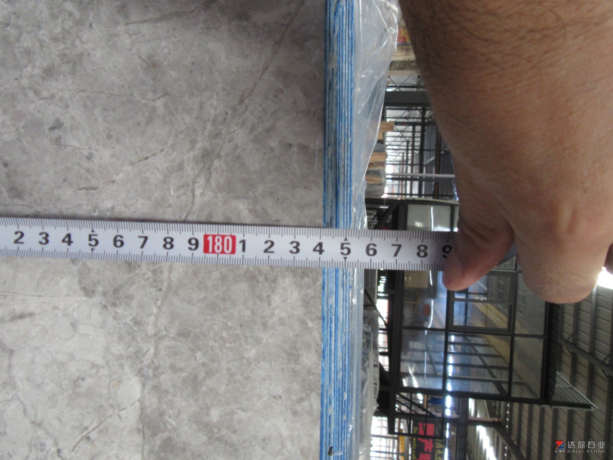 Castle Grey Marble Slabs With Polished Finish Way