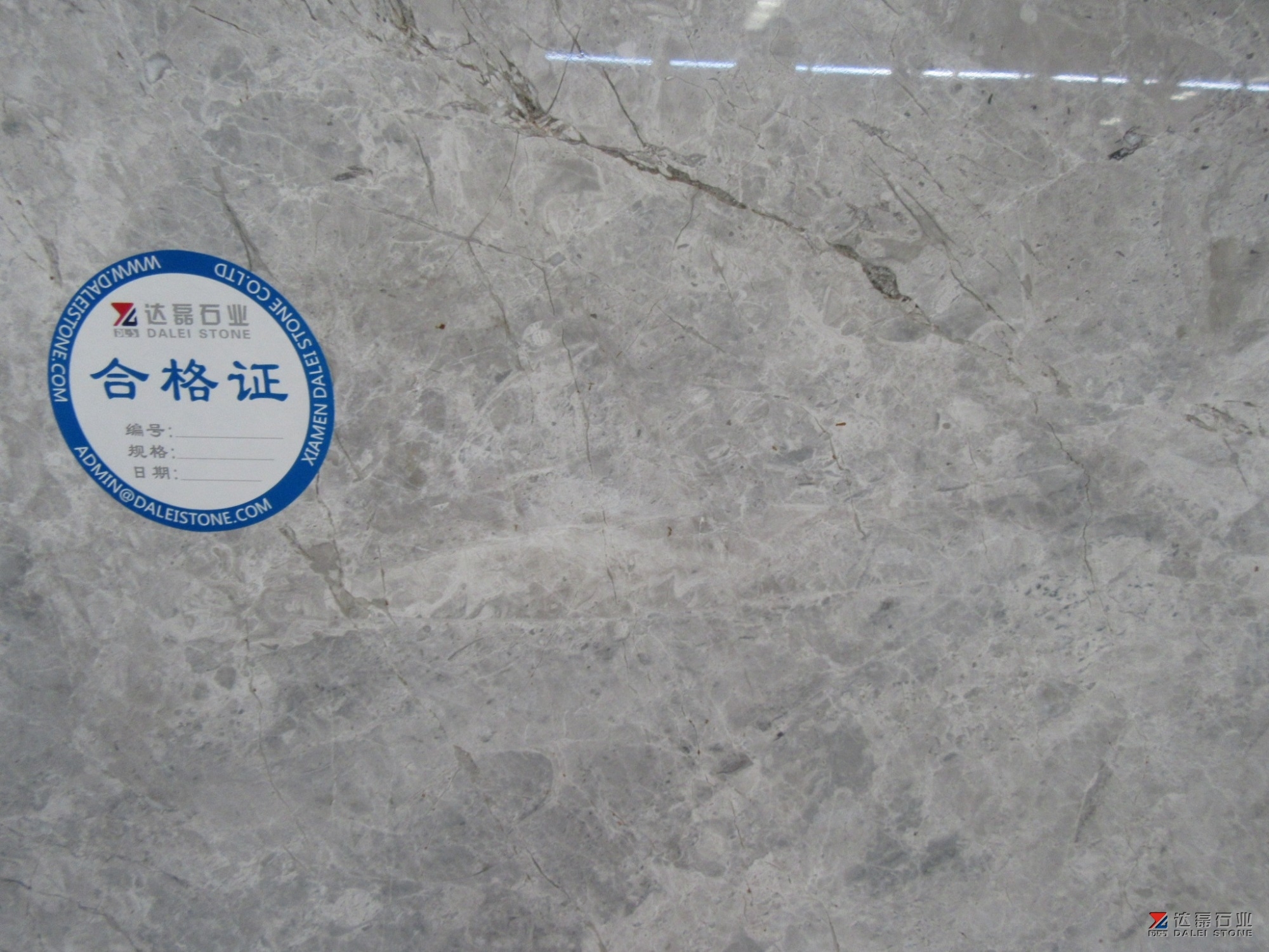Castle Grey Marble Slabs With Polished Finish Way