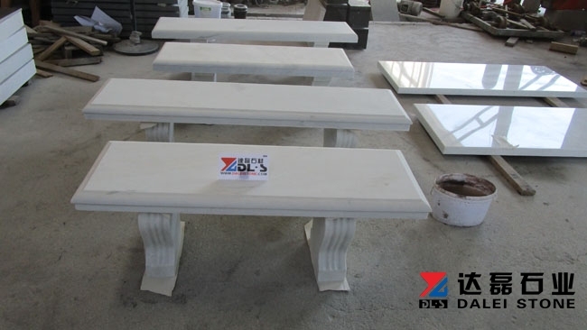 Chinese White Marble Table Chair Wholesale Dalei Stone
